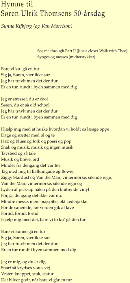 Synne Rifbjerg: Hymne 